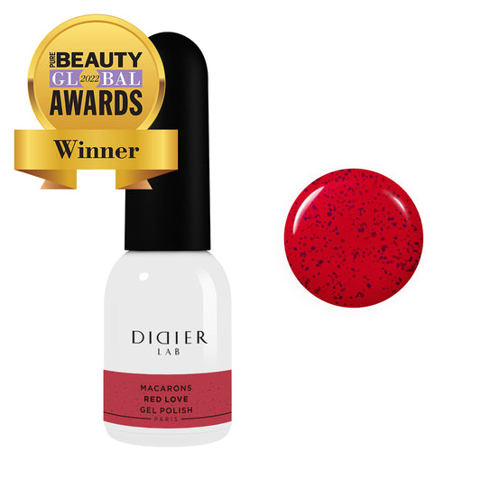 Geellakk "Didier Lab" Macarons RED LOVE 10ml