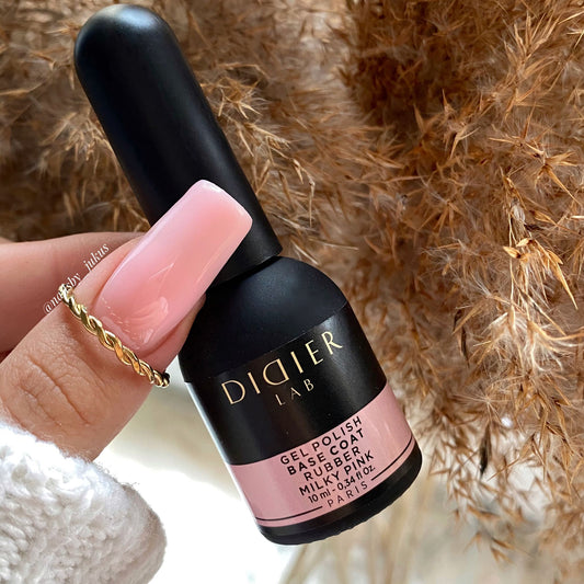 "Didier Lab" Rubber Base, MILKY PINK 10ml - Didier Lab Estonia