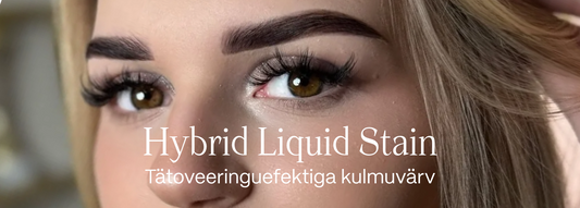 Tätoveeringuefektiga kulmuvärv – Hybrid Liquid Stain