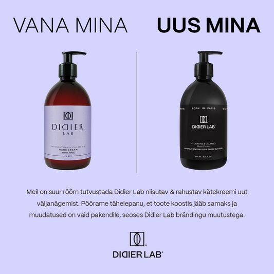 Kätekreem, niisutav ja rahustav, Didier Lab, 500 ml