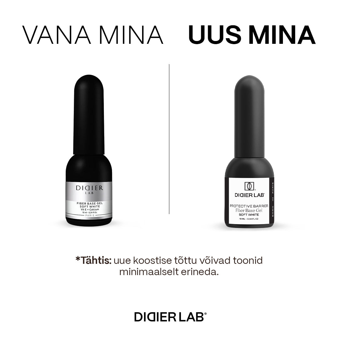 Aluslakk, Smart Fiber, Soft White, Didier Lab, 10ml