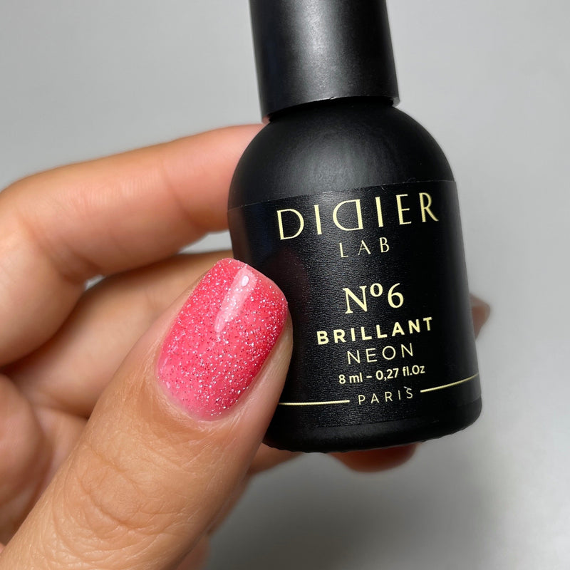 Geellakk, Brillant Neon, No6, Didier Lab, 8ml