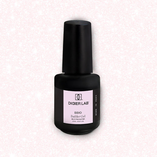 Ehitusgeel, BBIO, milky pink glitter, Didier Lab, 15ml