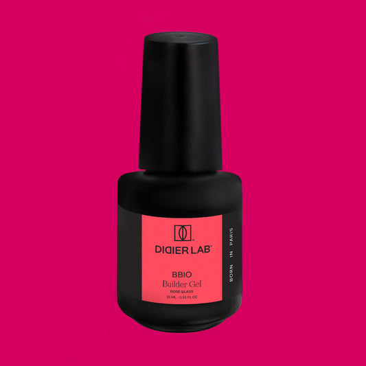Ehitusgeel, BBIO Glass, rose glass, HEMA&TPO vaba, Didier Lab, 15ml