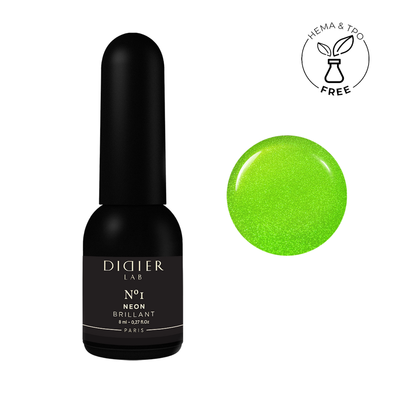 Geellakk, Brillant Neon, No1, Didier Lab, 8ml