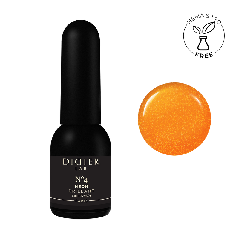 Geellakk, Brillant Neon, No4, Didier Lab, 8ml