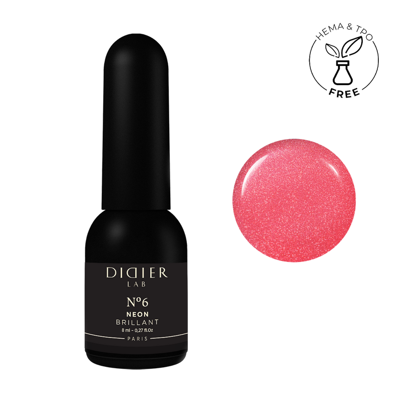 Geellakk, Brillant Neon, No6, Didier Lab, 8ml