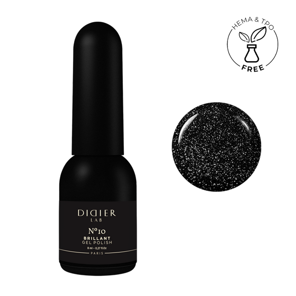 Geellakk, Brillant, No10, Didier Lab, 8ml