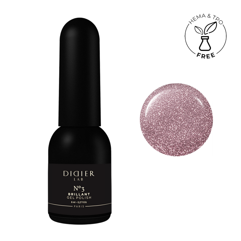 Geellakk, Brillant, No3, Didier Lab, 8ml