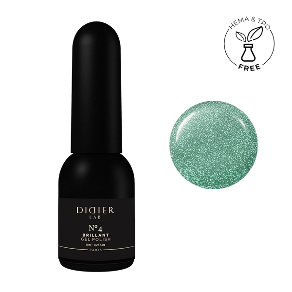 Geellakk, Brillant, No4, Didier Lab, 8ml