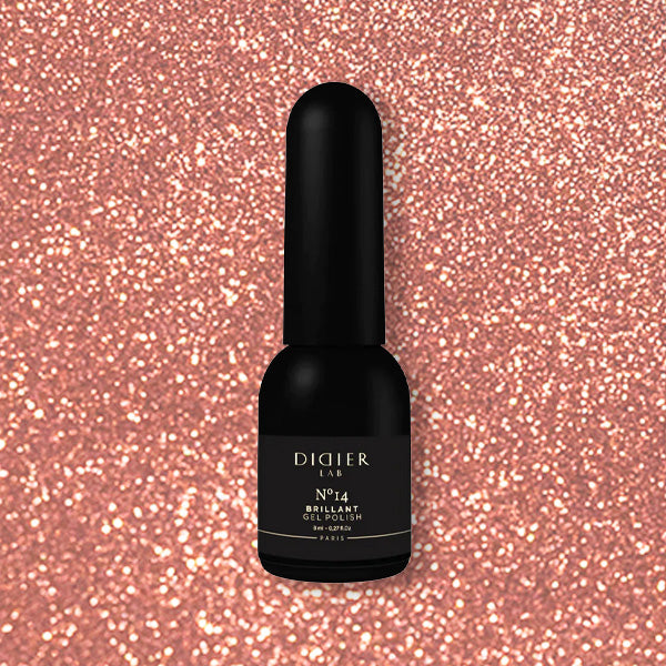 Geellakk, Brillant, No14, HEMA&TPO vaba, Didier Lab, 8ml