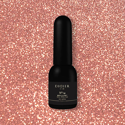 Geellakk, Brillant, No14, HEMA&TPO vaba, Didier Lab, 8ml
