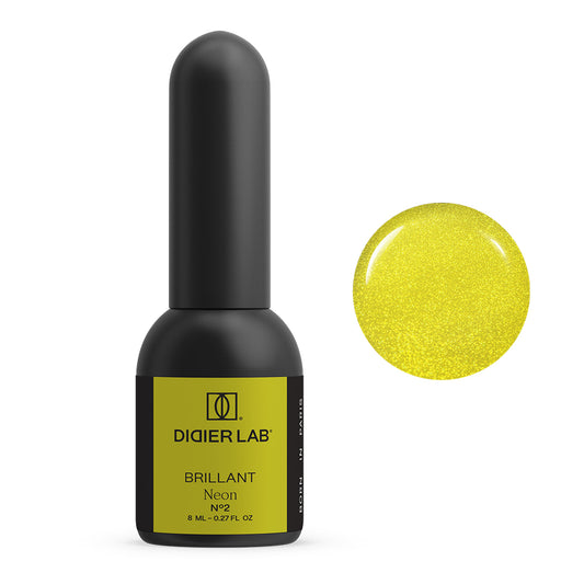Geellakk, Brillant Neon, No2, Didier Lab, 8ml