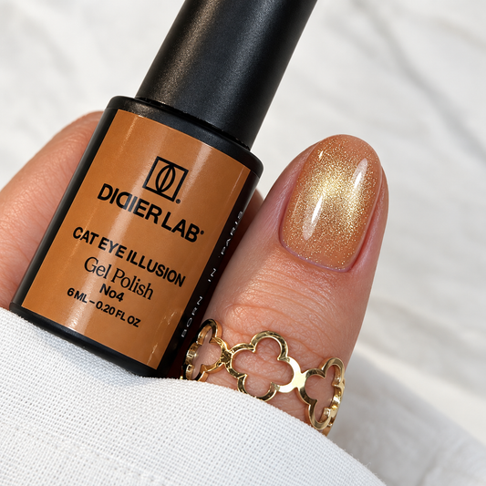 Magnetiline geellakk, Cat Eye Illusion, Didier Lab, No4, 6 ml