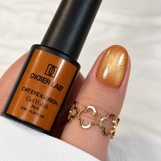 Magnetiline geellakk, Cat Eye Illusion, Didier Lab, No5, 6 ml