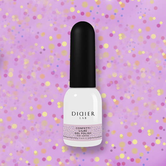 Geellakk, Confetti, Lilac, Didier Lab, 10ml