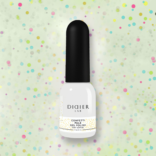 Geellakk, Confetti, Pale, Didier Lab, 10ml
