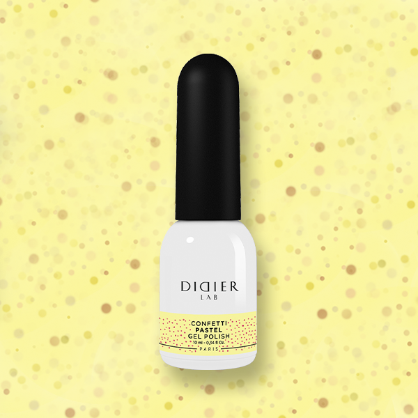 Geellakk, Confetti, Pastel, Didier Lab, 10ml