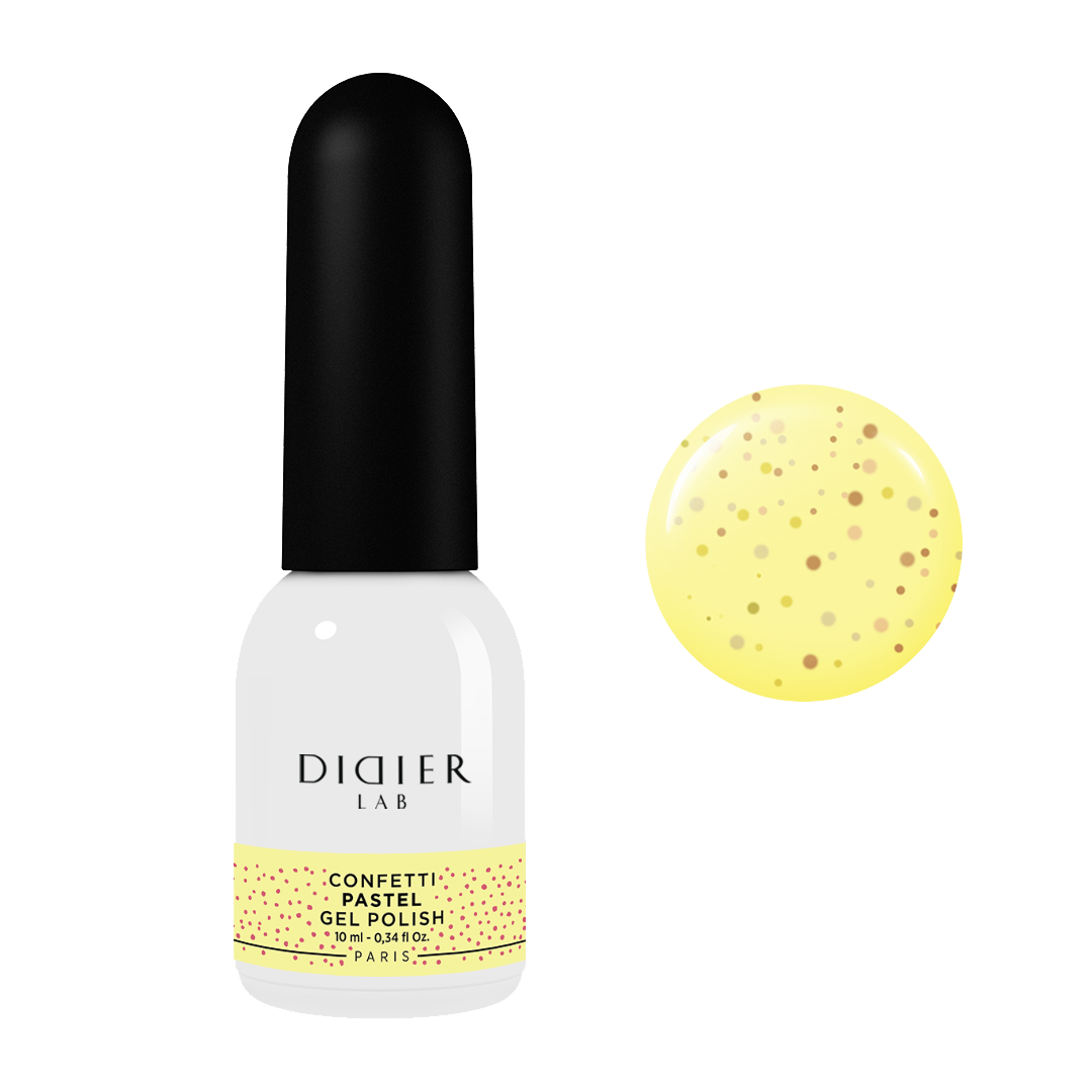 Geellakk, Confetti, Pastel, Didier Lab, 10ml