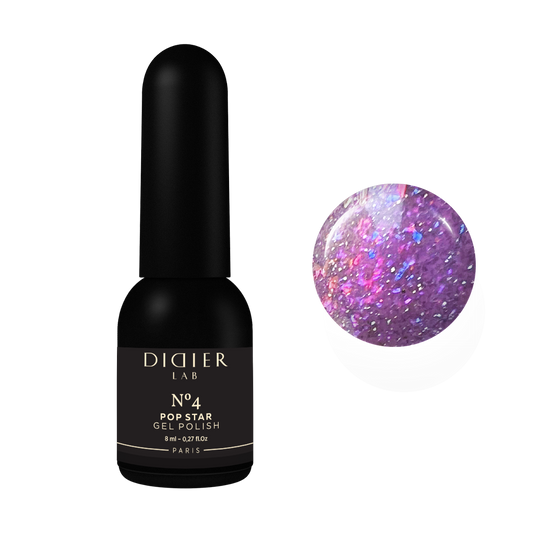 Geellakk, Pop Star, No4, Didier Lab, 8ml