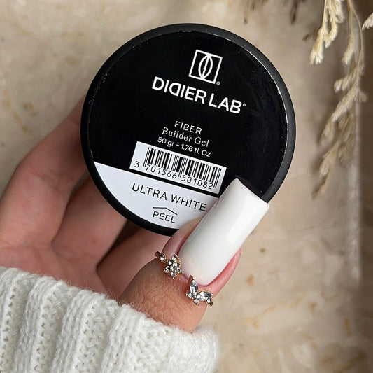 Ehitusgeel, Fiber, ultra white, Didier Lab, 50 g