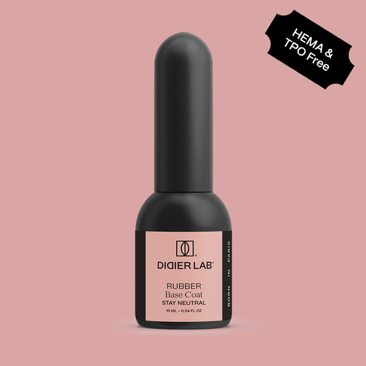 Aluslakk, Rubber Base, stay neutral, HEMA&TPO vaba, Didier Lab, 10ml