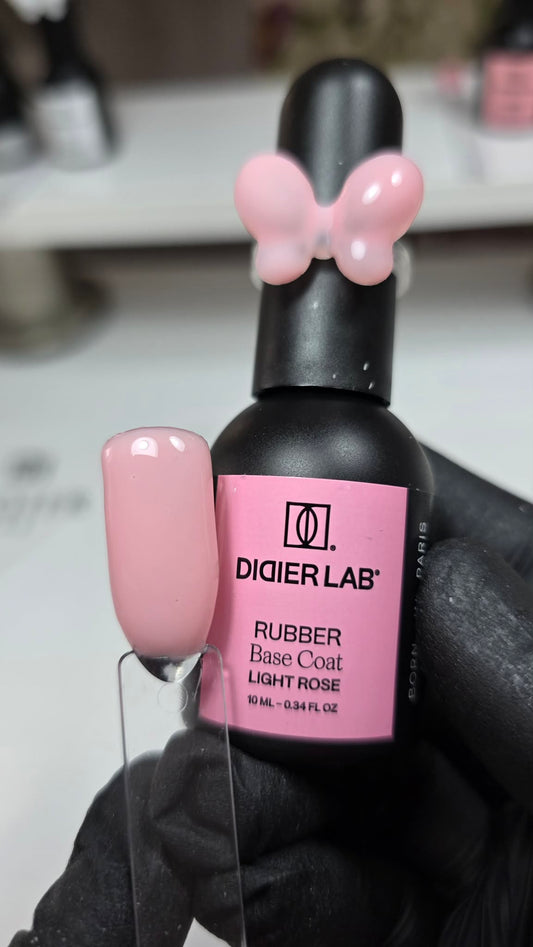 Aluslakk, Rubber Base, Light Rose, Didier Lab, 10ml