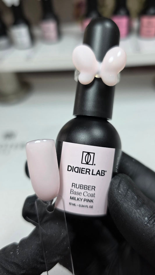 Aluslakk, Rubber Base, Milky Pink, Didier Lab, 10ml