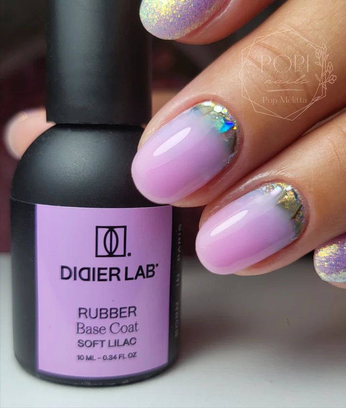 Aluslakk, Rubber Base, soft lilac, Didier Lab, 10ml