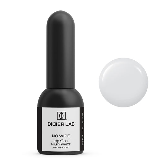 Pealislakk, No Wipe, Milky White, 10ml