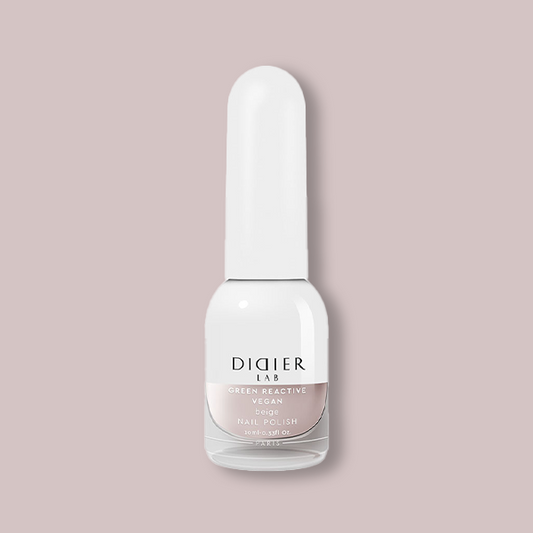 Küünelakk, Vegan Green Reactive, Beige, HEMA&TPO vaba, Didier Lab, 10ml