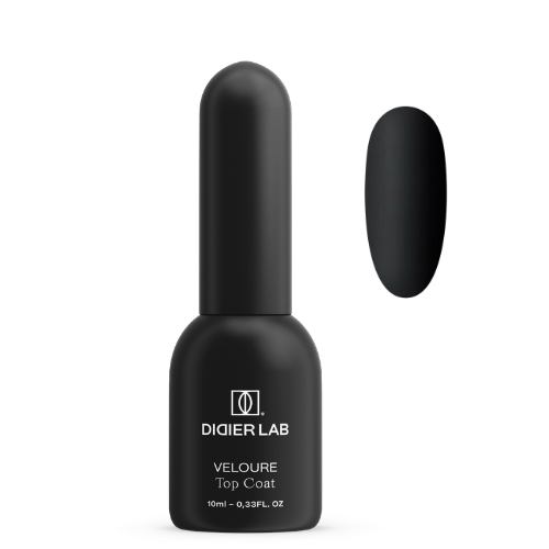 Pealislakk, Veloure, No Wipe, Didier Lab 10ml