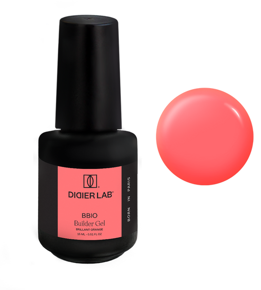 Ehitusgeel, BBIO Iconic, brillant orange, HEMA&TPO vaba, Didier Lab, 15ml