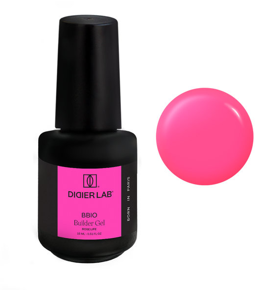 Ehitusgeel, BBIO Iconic, rose life, HEMA&TPO vaba, Didier Lab, 15ml