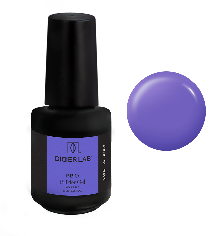 Ehitusgeel, BBIO Iconic, violet iris, HEMA&TPO vaba, Didier Lab, 15ml