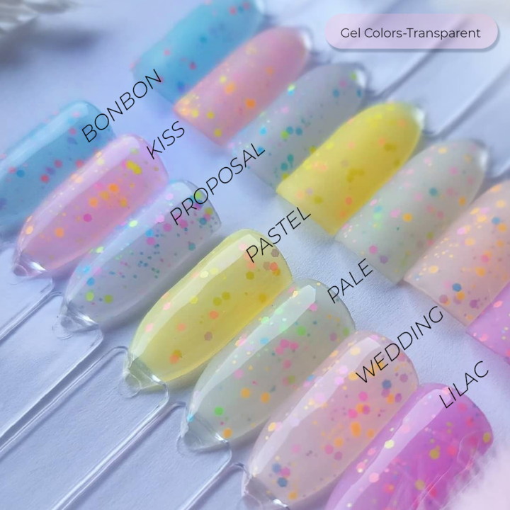 Geellakk, Confetti, Bonbon, Didier Lab, 10ml