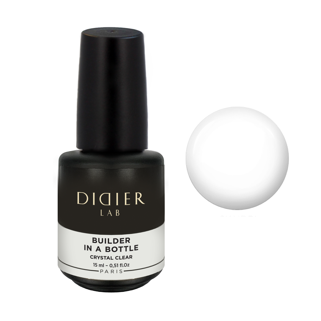 Geel, Builder Gel in a Bottle, Crystal Clear, Didier Lab, 15ml