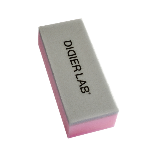 Küünepuhver, roosa / hall, Didier Lab, 1 tk