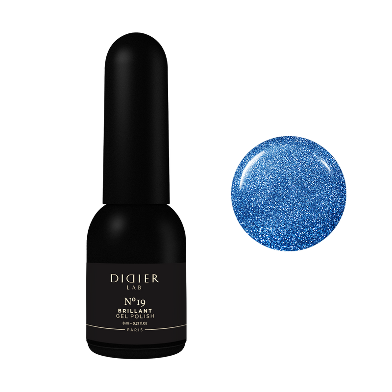 Geellakk, Brillant, No19, Didier Lab, 8ml